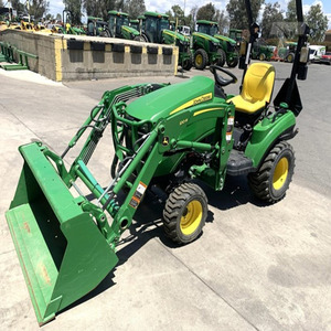 รถแทรกเตอร์มือสองสภาพดี John Deere 1023E ขนาดเล็ก 21.5 แรงม้า ขับเคลื่อน 4 ล้อ ระบบไฮโดรสแตติก รถแทรกเตอร์อเนกประสงค์ขนาดกะทัดรัด ขาย - Product Image 5