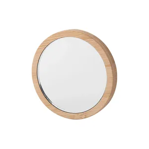 Miroirs personnalisés en bambou, gadgets promotionnels, miroirs personnalisables - Product Image 1