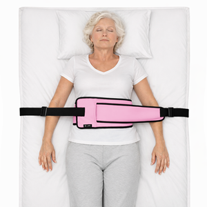 Customized Pink Medical <b>Bed</b> Restraint Belt Elderly Patient Safety Positioning Strap with Adjustable Waist Support - Product Image 4