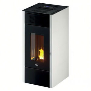 SABA 14 T2 White 5-star Pellet <b>Stove</b> 13.7kW Class A+ Model 7023127 - Product Image 2
