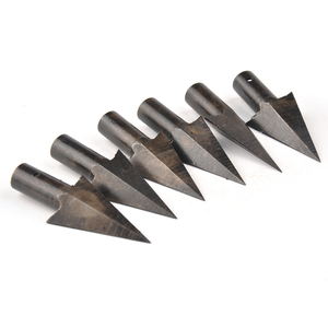 Handgesmeed Middeleeuws Boogschieten Breed Hoofd Bodkin Rustieke Oude Boogschutter Pijlpunt Voor Jacht En Heropvoering Schieten - Product Image 3