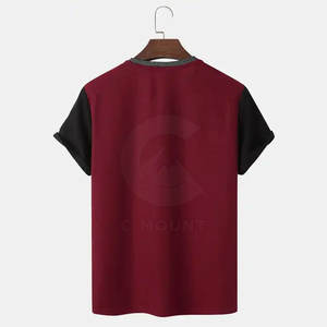 Mejor Precio Bajo Moq Camisetas Para Hombre Street Wear Elegantes Camisetas Media Manga Camiseta Para Hombre - Product Image 2