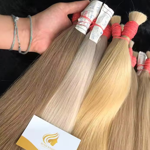 ¡Mejor precio barato 200kg de color a granel crudo vietnamita Natural onda recta estilo extensiones de cabello de bebé a la venta! - Product Image 1