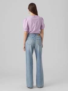 Ropa informal para mujer, camisetas sólidas con cuello redondo, de nuevo estilo prendas de vestir, ropa de verano a la moda, camisetas femeninas - Product Image 3