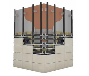 隐形固定立面系统瓷立面覆层通风建筑材料土耳其最优惠价格