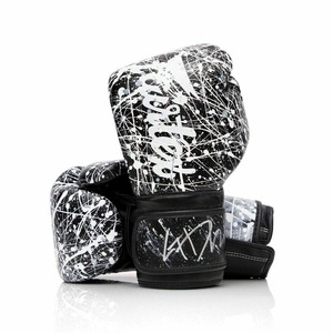 นวมชกมวย Fairtex สีสั่งทำพิเศษ หนังแท้ น้ำหนักเบา กันน้ำ แบบผูกเชือก สำหรับฝึกซ้อมและแข่งขัน MMA มวยไทย - Product Image 5