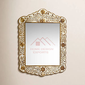 Black Bone Inlay <b>Wall</b> <b>Hanging</b> <b>Mirror</b> Hand Carved Bone Inlay hand Art Home <b>Wall</b> Decor <b>Mirrors</b> - Product Image 3