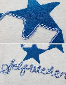 Customized 100% Cotton Hoodies Embroidered Design Stonewashed Acid Washed Techniques Front Silk Screen Printing Hooded Solid - Product Image 3