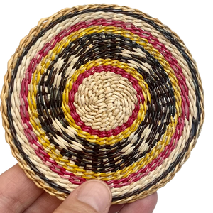 Meilleure vente de sous-verres ronds en jonc de mer d'artisanat naturel en osier artisanal personnalisé pour les produits de décoration de vaisselle du Viet Nam - Product Image 6