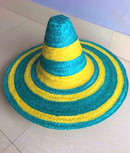Sombrero de paja vietnamita Sombrero de México colorido para vacaciones de verano Precio competitivo Sombrero de México con alta calidad - Product Image 2