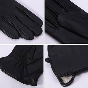 Gants en cuir véritable respirants et élégants pour femmes, pour une utilisation en extérieur et au quotidien, quatre saisons, pour garder au chaud, compatibles avec les écrans tactiles - Product Image 2