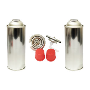 Haute qualité certifié ISO9001 <span class=keywords><strong>gaz</strong></span> <span class=keywords><strong>butane</strong></span> peut aérosol fer blanc métal boîtes <span class=keywords><strong>bouchon</strong></span> à vis métal Valve <span class=keywords><strong>bouchon</strong></span> en plastique pour industriel - Product Image 2