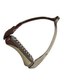 อานม้าอะลูมิเนียมแบบตะวันตก คู่หนึ่ง ดีไซน์กันลื่น พร้อมหนังและอุปกรณ์ป้องกันข้อเท้า อุปกรณ์ขี่ม้าสำหรับสัตวแพทย์ - Product Image 6