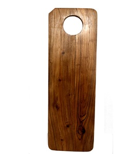 Tabla de cortar de madera maciza de Acacia con mango, Pizza para frutas y accesorios de cocina, bloque de cortar frutas para servir alimentos - Product Image 3