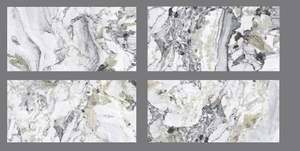 100% Premium Marble Glossy Matt Series Azulejo de pared Estilo de diseño moderno 300X600 MM Tamaño Textura sólida Acabado brillante para Villa Hotel - Product Image 3