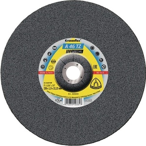 Discos de Corte Rectos Especiales a 46 TZ, D125x1.6mm para INOX, Diámetro del Orificio 22.23mm, KLINGSPOR, Paquete de 25 - Product Image 1