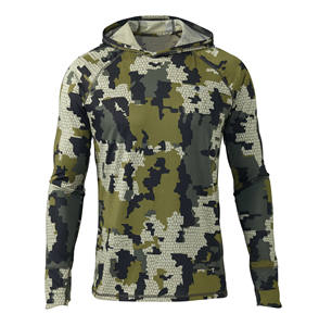 Chemises de randonnée classiques pour hommes, impression par sublimation, sweat à capuche camouflage, vente en gros de vêtements de chasse - Product Image 6