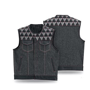 Vêtements de mode 2025 gilets en cuir respirant personnalisé bonne qualité Top Design hommes gilet en cuir - Product Image 1