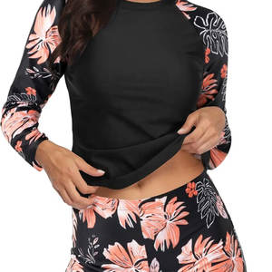 Custom Size & Design Comfortable Wear <b>Women</b> <b>Rash</b> <b>Guard</b> Workout Wear New Style 2025 <b>Women</b> <b>Rash</b> <b>Guard</b> - Product Image 6