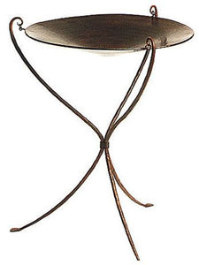 Bain d'oiseaux écologique fait à la main pour la décoration extérieure de la cour en vrac Mangeoire à oiseaux en métal de qualité supérieure et support de nettoyage - Product Image 3