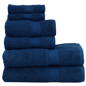 Serviette de bain épaisse et absorbante, écologique, taille personnalisée, logo, éponge noire, 100% coton - Product Image 2