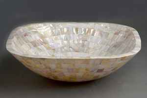 Lavabos de Nácar de Color Personalizado al por Mayor, Ecológicos, Modernos, Hechos a Mano, Impermeables, para Uso en Baños de Hoteles y Hogares, Estilo Feng Shui - Product Image 3