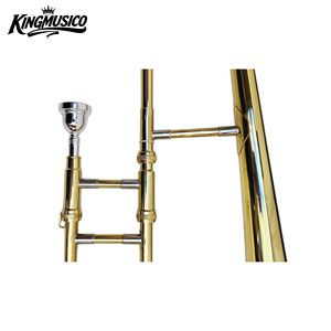 Trombón Alto Bb <span class=keywords><strong>de</strong></span> Latón Profesional para Principiantes, Juego Completo con Estuche y Accesorios, Instrumento Musical OEM - Product Image 3