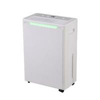 Déshumidificateur intelligent portable 12L avec WIFI, compresseur d'air en plastique, drainage continu, faible bruit, usage domestique