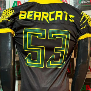 Fútbol americano Jersey fan Jersey padre sublimación tackle sarga bordado más tamaño soporte personalizado fabricantes de fábrica - Product Image 1