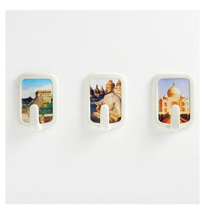 วีแอล ตะขอแขวนผนังแบบถอดได้ลายดอกไม้สไตล์อาร์ตเดโค วินเทจ สำหรับแขวนเสื้อผ้า ใช้ในสำนักงาน ห้องครัว รุ่น 1014 - Product Image 1