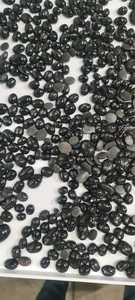 Chất lượng cao tự nhiên màu đen sao Obsidian đá quý hình bầu dục cắt với IGI giấy chứng nhận lỏng mắt mèo Opal hổ phách Kích thước 9mm 14mm - Product Image 3