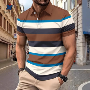 2025 New Summer Men's Solid <b>Gothic</b> for <b>Shirt</b> Canvas Breathable Spandex/Cotton Short Sleeve Flip Collar - Product Image 4