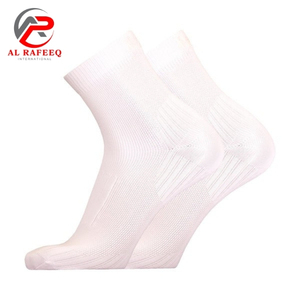 Calcetines Deportivos Blancos y Negros para Hombre, Calcetines Largos Transpirables para Deportes, Correr, Baloncesto - Product Image 3