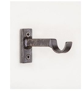 Crochet mural diamant noir métal Design pour manteaux chapeaux serviettes et clés crochet de rangement à domicile robuste pour la décoration d'entrée - Product Image 2