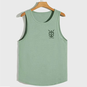 Camiseta sin Mangas para Hombre de Primera Calidad, Ajuste Holgado, Ropa de Verano, Venta al por Mayor, Servicio OEM, Precio Bajo - Product Image 1