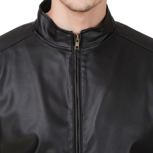 100% Material de cuero mangas completas ropa de calle Gran oferta Hombres Nuevo diseño chaqueta de cuero chaqueta de alta calidad para hombres envío DDP - Product Image 4