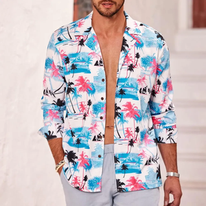 Chemises pour hommes Autres tissus Nouveau Casual Été Tricoté Séchage rapide & Imprimé Chemises à manches courtes - Product Image 6