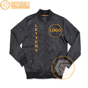 Personalizado Alpha Satin bordado Varsity chaqueta de alta calidad transpirable ropa griega Phi hombres venta al por mayor tela impresa invierno - Product Image 6
