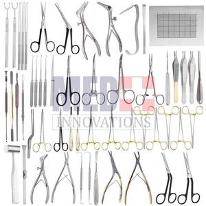 Ensemble d'instruments de rhinoplastie en acier inoxydable de base de haute qualité Instruments chirurgicaux essentiels de chirurgie nasale manuelle - Product Image 1