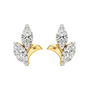Pendientes de Diamantes Sylara Duo - Product Image 1