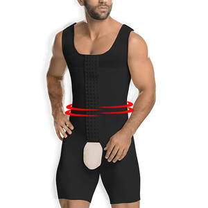 ชุดกระชับสัดส่วนผู้ชายแบบไร้รอยต่อ ระบายอากาศได้ดี ผ้ายืดกระชับรูปร่าง ช่วยลดสัดส่วน - Product Image 2