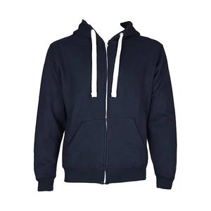 Sudaderas con Capucha Tejidas con Cierre y Estampados por Transferencia de Calor, Otoño, Color Sólido, Poliéster/Algodón - Product Image 4