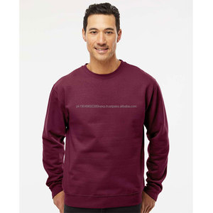 Pull-over décontracté à col ras du cou pour hommes Sweatshirts épais à encolure ras du cou avec impression personnalisée de haute qualité pour hommes - Product Image 1