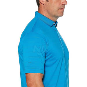 Camiseta Polo de golf para hombre con logotipo personalizado, ropa deportiva de verano transpirable de secado rápido, camiseta de golf en Pakistán - Product Image 6