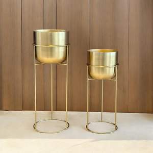 Ensemble de supports pour plantes de différentes tailles, support pour plantes en métal haut, support pour plantes au sol, intérieur, petits, moyens et grands supports pour plantes - Product Image 5