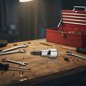 Usag 3/8'' <b>Socket</b> Bits for Slot-Head Screws - Product Image 3