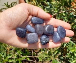 Vente en gros de belles pierres naturelles polies en lolite de haute qualité cristaux de pierres précieuses de guérison en vrac - Product Image 5