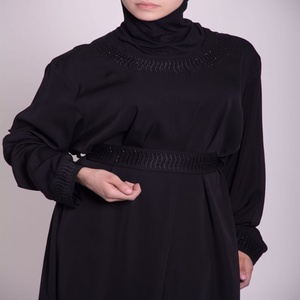 Abaya de haute qualité pour les filles en gros personnalisé ODM dernier 2023 - Product Image 2