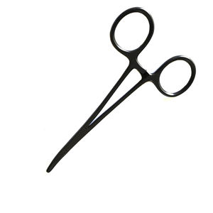 Pinzas de Bloqueo Mosquito de MEDIHEAL SURGICAL CORPORATION, 5 Pulgadas, Curvas, Mordazas Dentadas, Recubrimiento Negro, Manuales, Clase I, para Enfermeras y Médicos - Product Image 3