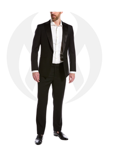 ชุดสูทธุรกิจ3ชิ้นสำหรับผู้ชาย, ชุดสูทธุรกิจแบบมืออาชีพเสื้อโค้ท + เสื้อกั๊ก + กางเกงคุณสมบัติขนาดพิเศษกระดุมแถวเดียวสำหรับ2025 - Product Image 3